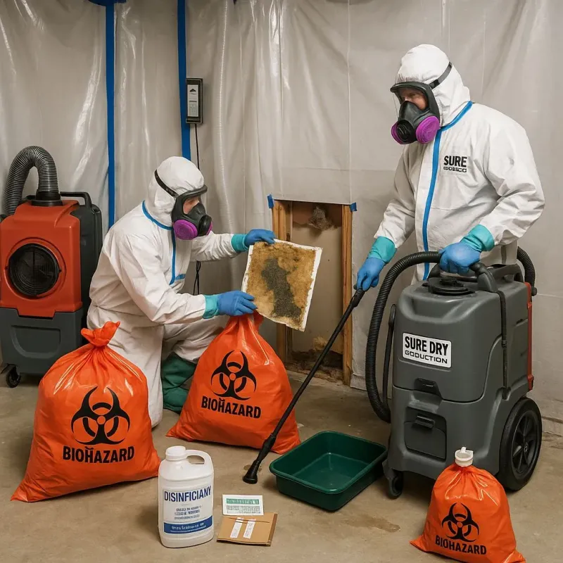 Contaminated Water Handling Protocols process in Bono, AR